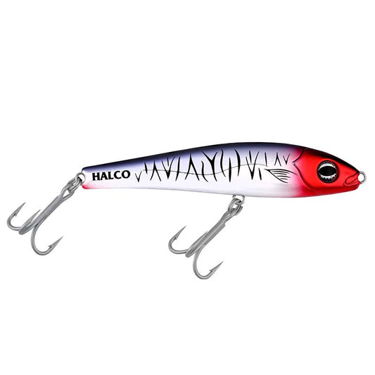 Halco Slidog-Lure - Poppers, Stickbaits & Pencils-Halco-105mm-R49 Chrome Tiger-Fishing Station