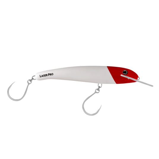 Halco Laser Pro Extra Deep Diver (XDD) Hardbody Lure-Lure - Hardbody-Halco-H53 White Redhead-Fishing Station