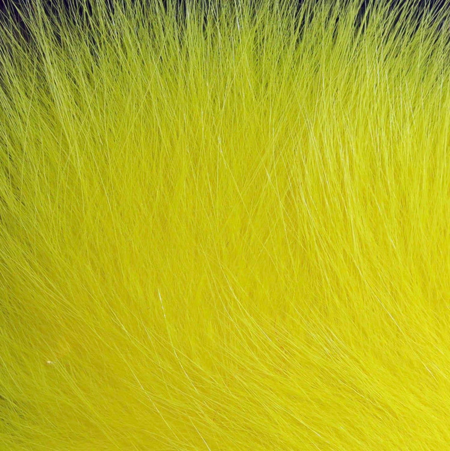Hareline Arctic Fox Hair-Fly Fishing - Fly Tying Material-Hareline Dubbin LLC-#383 Yellow-Fishing Station