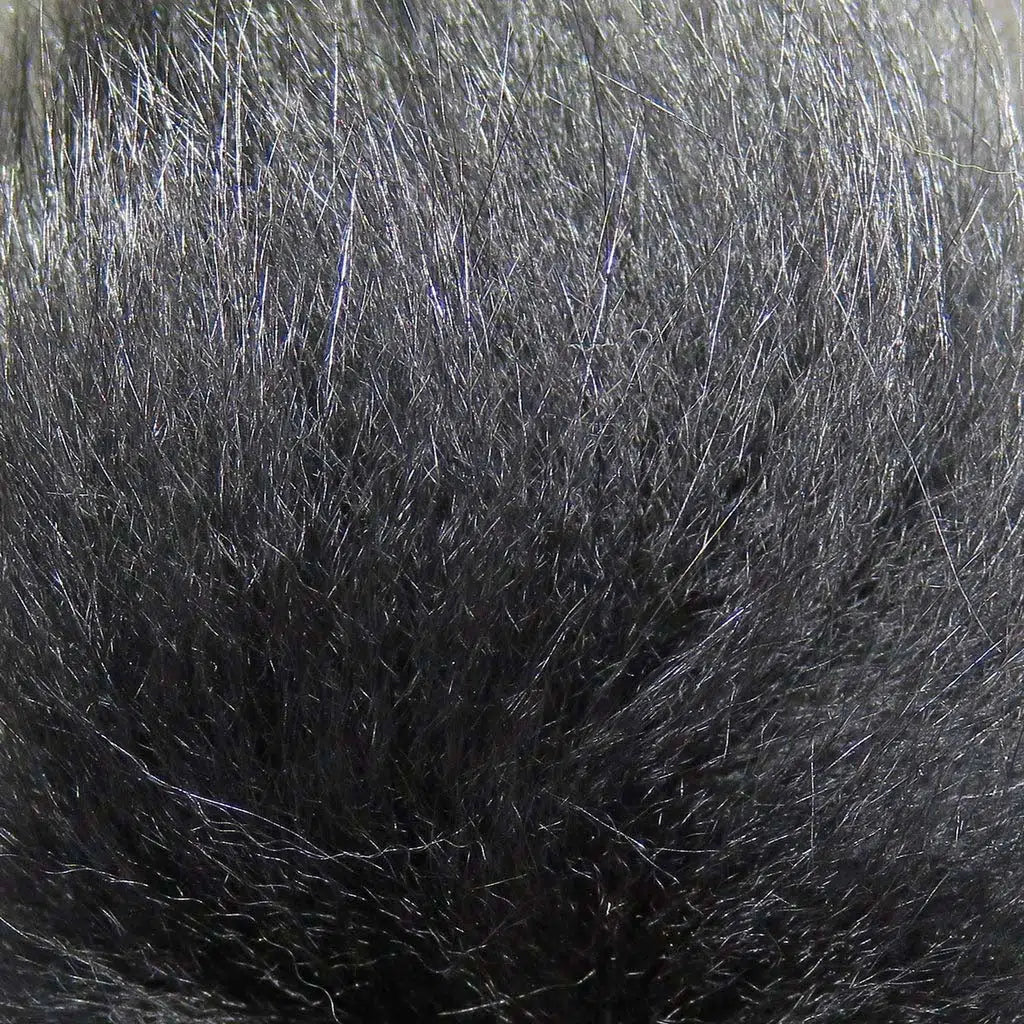 Hareline Arctic Fox Hair-Fly Fishing - Fly Tying Material-Hareline Dubbin LLC-Black-Fishing Station