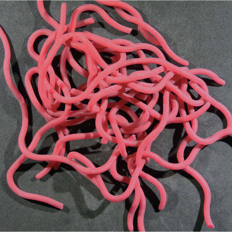 Load image into Gallery viewer, Hareline Caster&#39;s Squirmito The Original Squiggly Worm Material-Fly Fishing - Fly Tying Material-Hareline Dubbin LLC-#22 Blood Worm-Fishing Station
