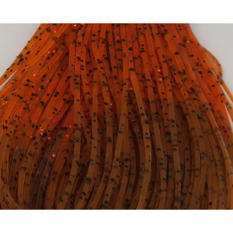 Load image into Gallery viewer, Hareline Crazy Legs-Fly Fishing - Fly Tying Material-Hareline Dubbin LLC-Root Beer/Orange Tipped-Fishing Station
