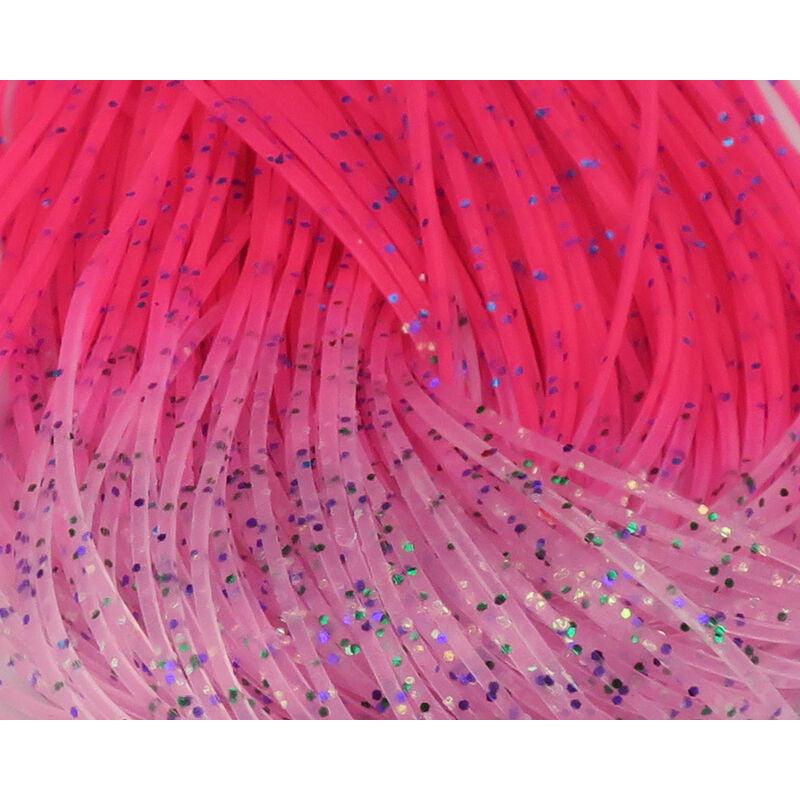 Hareline Crazy Legs-Fly Fishing - Fly Tying Material-Hareline Dubbin LLC-Salmon Pink/Hot Pink Tipped-Fishing Station