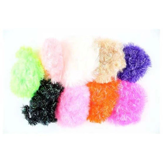 Hareline Frizzle Chenille 3/4" 20mm Wide-Fly Fishing - Fly Tying Material-Hareline Dubbin LLC-Olive-Fishing Station