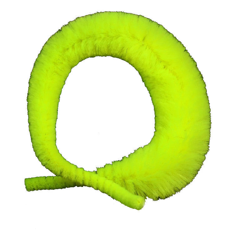 Hareline Mangum's 6" Mini Original Dragon Tail UV2 Treated-Fly Fishing - Fly Tying Material-Hareline Dubbin LLC-Fl Yellow-Fishing Station