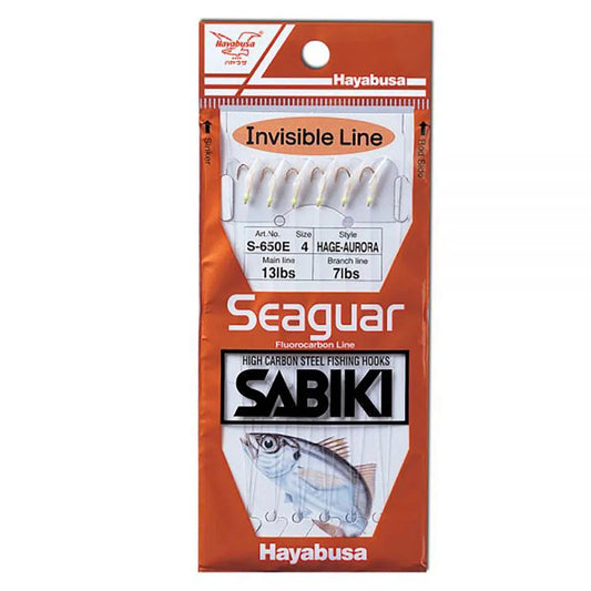 Hayabusa Seaguar Hage-Aur S650E Bait Jig-Lure - Sabiki /Bait Jig-Hayabusa-Size 6-Fishing Station