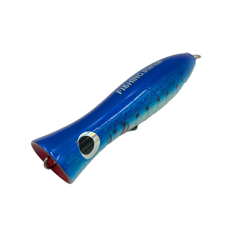 Load image into Gallery viewer, Heru Tuna Popper-Lure - Poppers, Stickbaits &amp; Pencils-Heru-80g-Blue Sardine-Fishing Station

