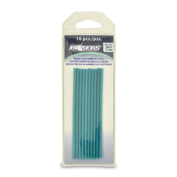Load image into Gallery viewer, Hi-Seas Wire Loop Protectors-Terminal Tackle - Beads &amp; Tubing-Hi-Seas-1.5mm - (10pc)-Fishing Station
