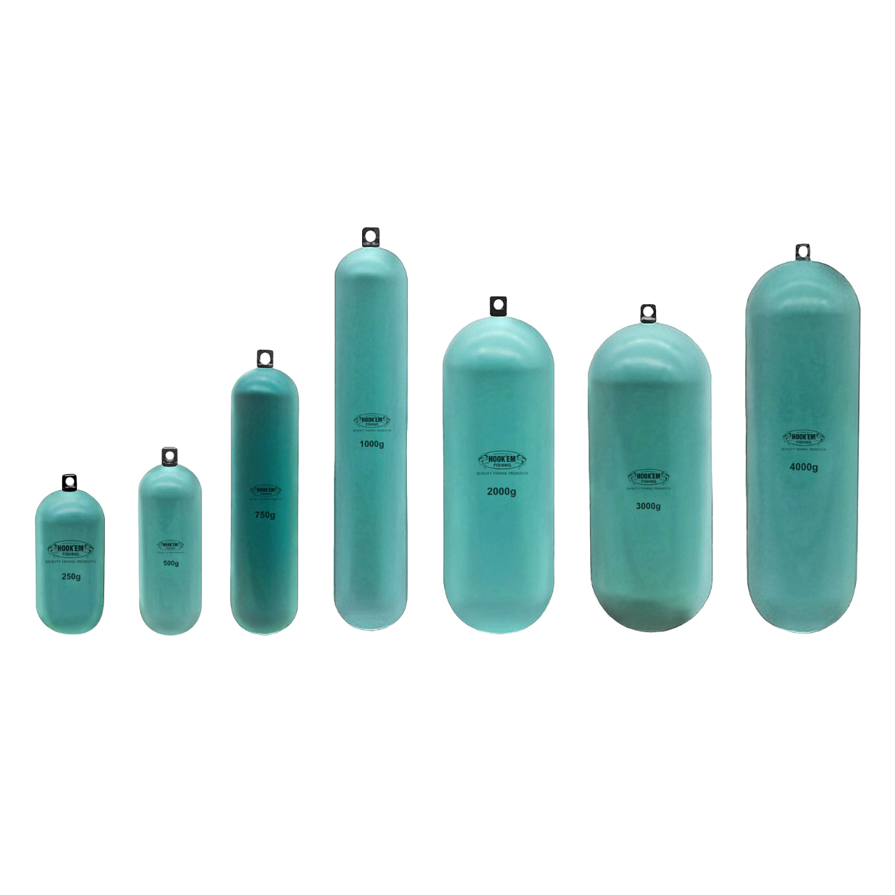 Hookem Deep Drop Bomb (Lead Free)-Terminal Tackle - Sinkers-Hookem-50g-Fishing Station
