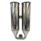 Hookem Double Live Bait Tube with Single Bend and Flange-Live Bait Tubes-Hookem-4" Diameter-Fishing Station
