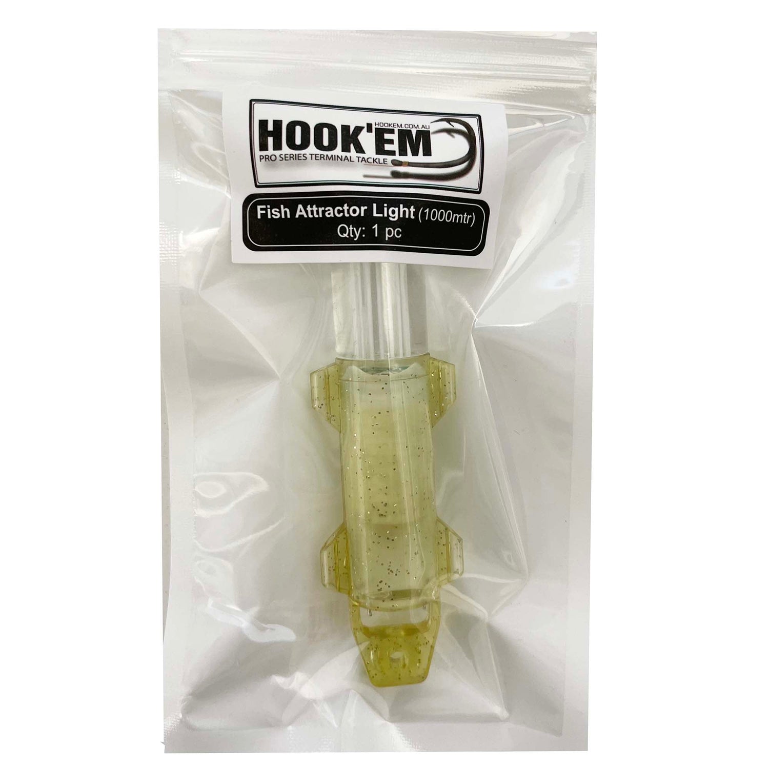 Hookem Fish Attractor Light-Deep Drop Lights-Hookem-White-Fishing Station