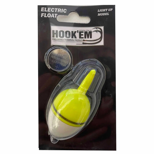 Hookem Light Up Float-Terminal Tackle - Floats & Stoppers-Hookem-Green-3.5gr-Fishing Station