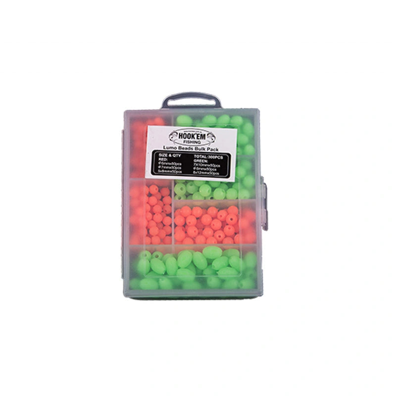 Hookem Lumo Beads Bulk Pack-Terminal Tackle - Beads & Tubing-Hookem-Mini - 300pc-Fishing Station