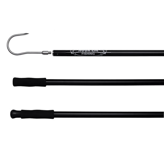 Hookem Multiple Piece Gaff-Gaffs & Catch and Release Tools-Hookem-MPG045-10 (Gape 125x10mm, Length 4.5m)-Fishing Station