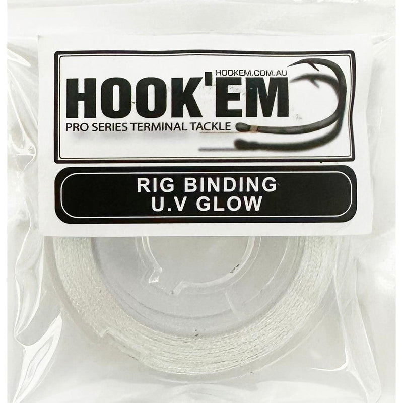 Load image into Gallery viewer, Hookem Rig Binding U.V Glow 45mm-Fly Fishing - Fly Tying Material-Hookem-Crystal-Fishing Station
