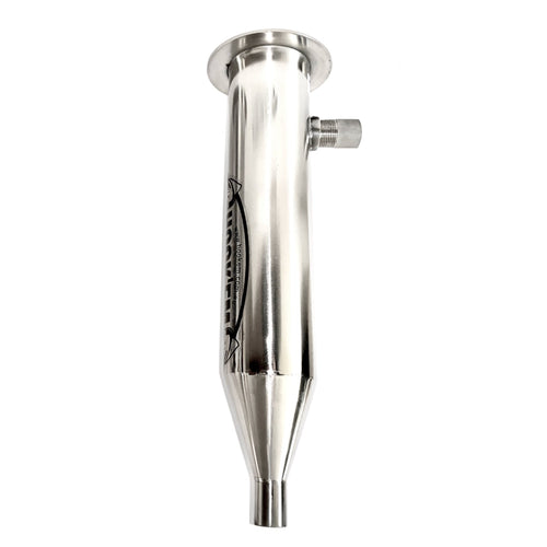 Hookem Single Live Bait Tube Round Flush Mount with 3/4
