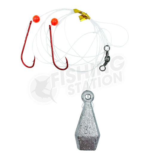Hookem Tangle Free Whiting Rig-Terminal Tackle - Pre-Made Rigs-Hookem-Size #4-Fishing Station