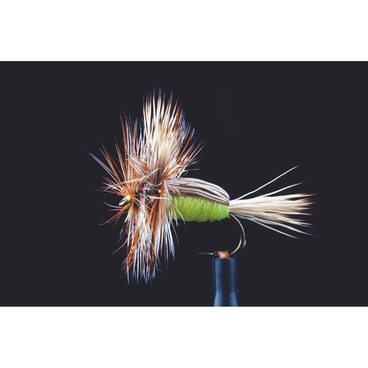 Humpy Yellow Freshwater Fly-Lure - Freshwater Fly-Manic Tackle Project-#12-Fishing Station
