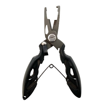 ICatch Titanium Plated Split Ring Plier with Braid Cutter-Tools - Pliers-ICatch-Fishing Station