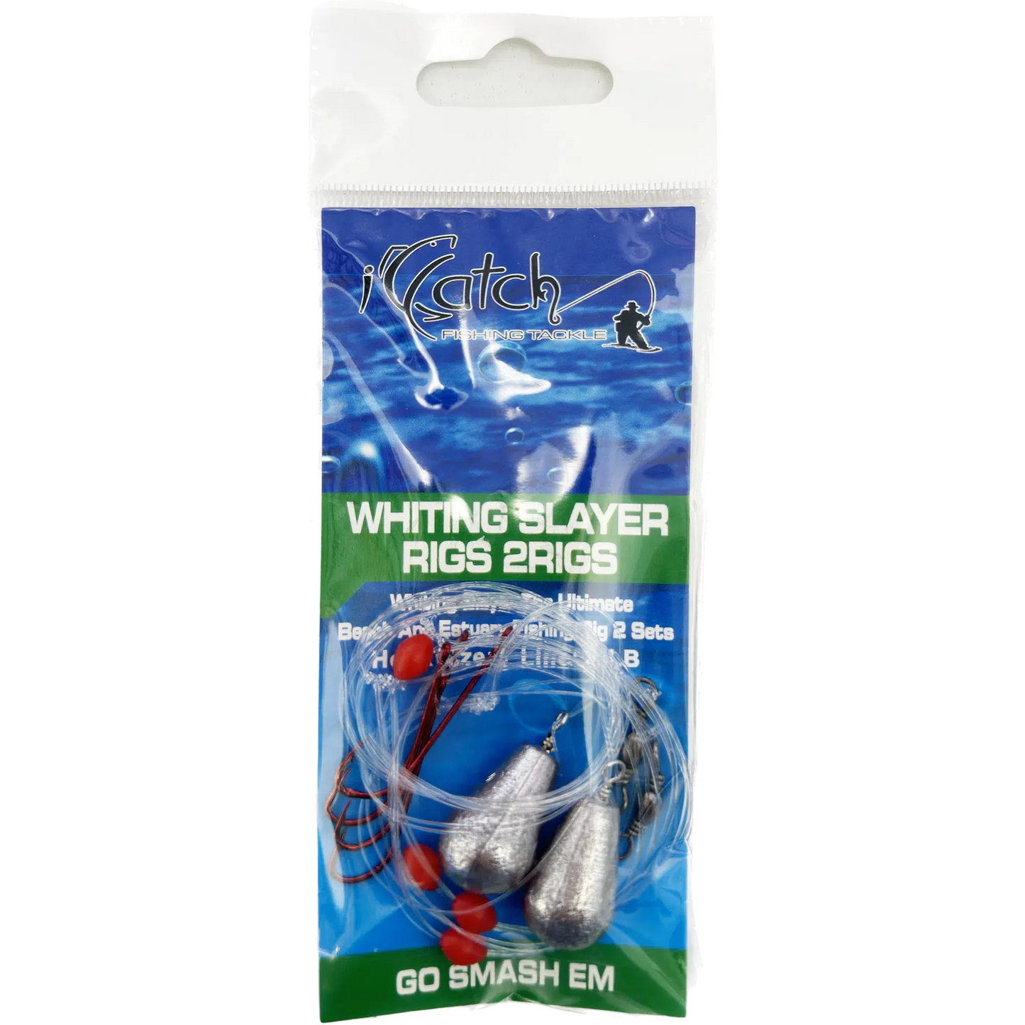 ICatch Whiting Slayer Paternoster Rig-Terminal Tackle - Pre-Made Rigs-ICatch-Fishing Station