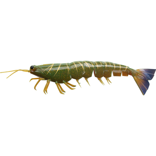 Irukandji Megaprawn Soft Plastic Lure-Lure - Soft Plastic-Irukandji Fishing Tackle-165mm 6.5"-Camo-Fishing Station