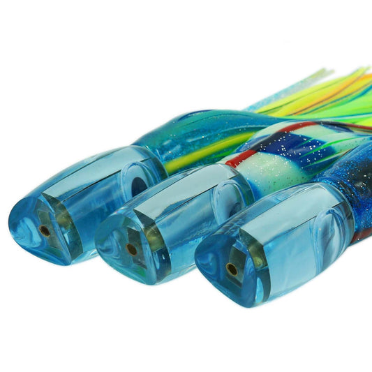 JB Lures Little Chopper-Lure - Skirted Trolling-JB Lures-Ice Blue Head-Fishing Station