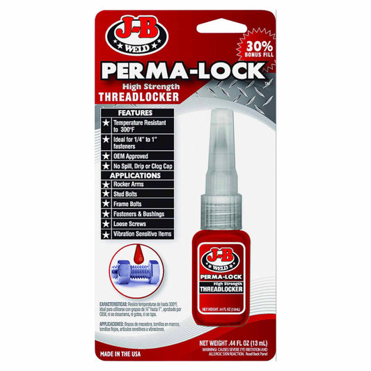 JB Weld Permalock High Strength Threadlocker 13ml-Fishing Accessories-J-B Weld-Fishing Station