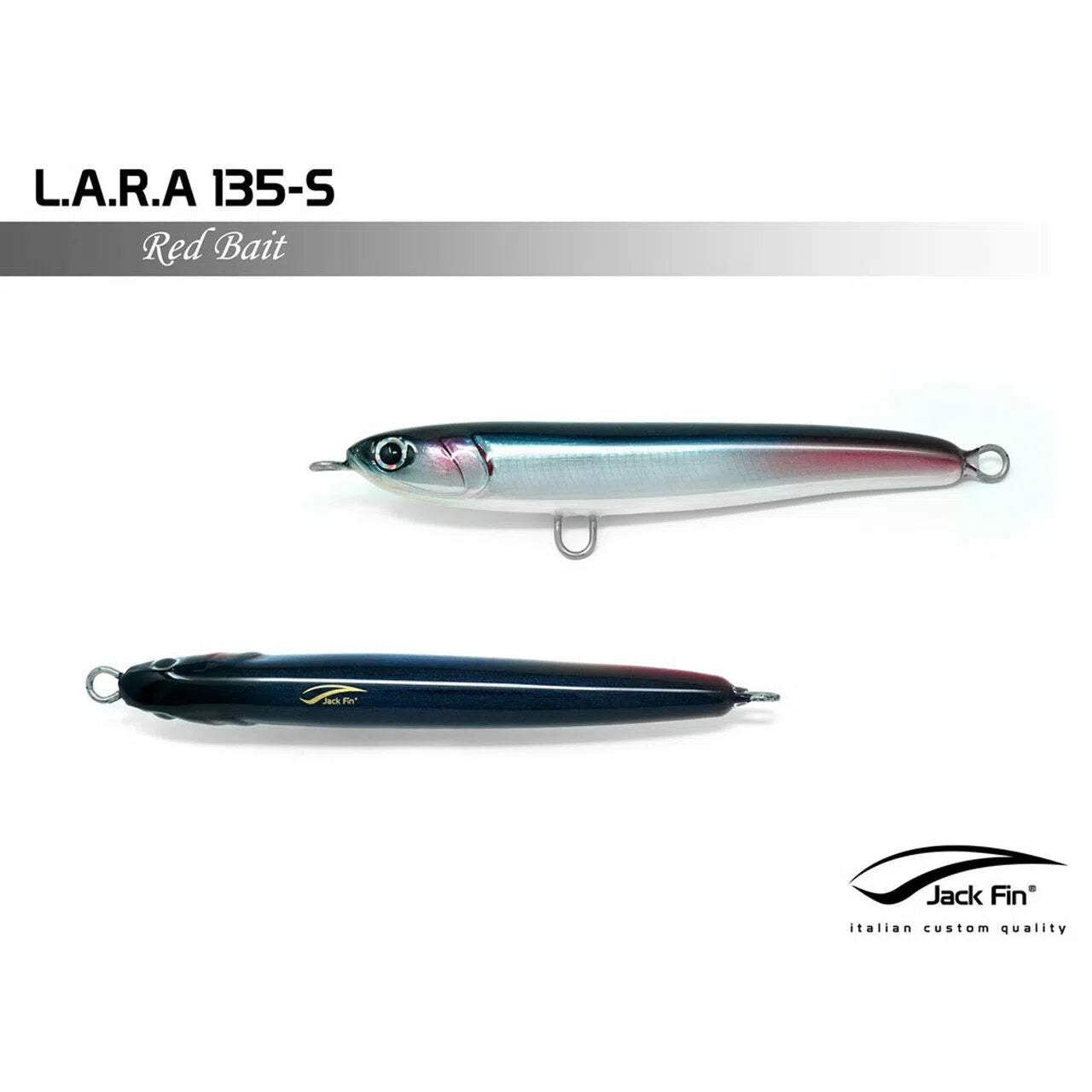 Jack Fin Lara 135S Stickbait Lure-Lure - Poppers, Stickbaits & Pencils-Jack Fin-Redbait-Fishing Station