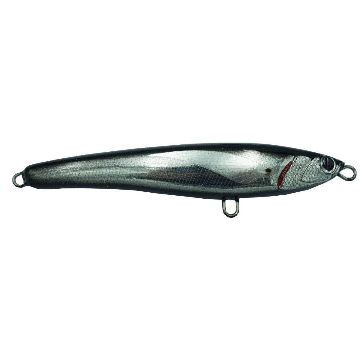 Jack Fin Pelagus Floating Stickbait Lure-Lure - Poppers, Stickbaits & Pencils-Jack Fin-Black-165F-Fishing Station