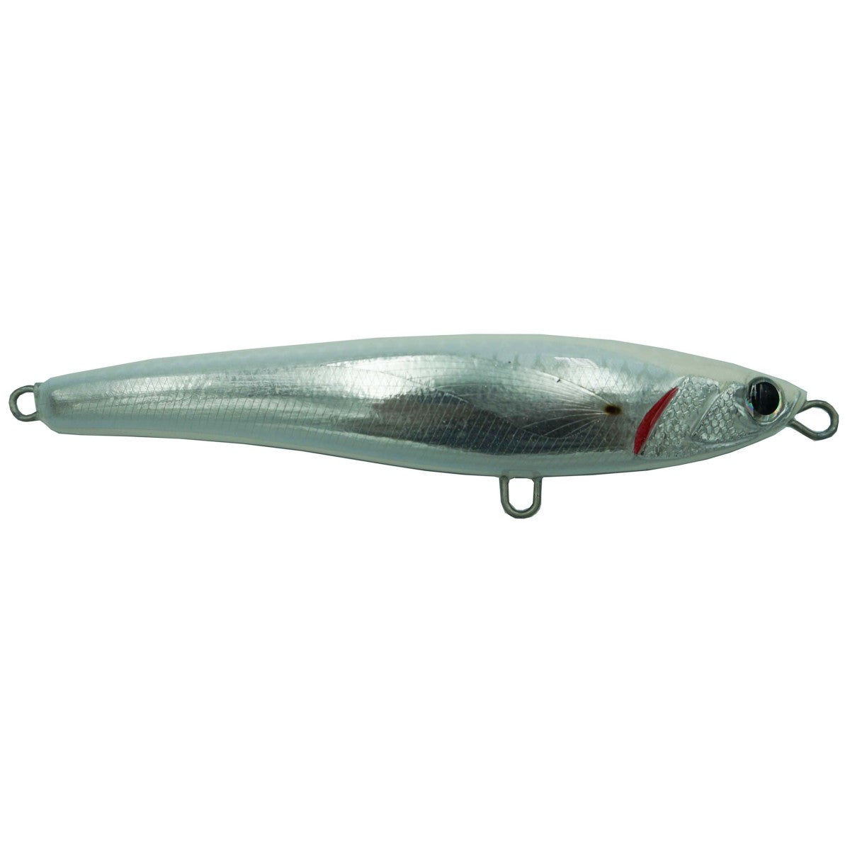 Jack Fin Pelagus Floating Stickbait Lure-Lure - Poppers, Stickbaits & Pencils-Jack Fin-White Alu Foil-165F-Fishing Station