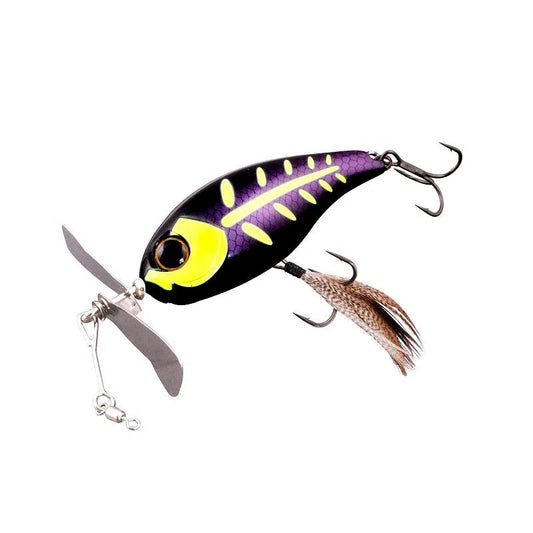 Jackall Chopcut Lure-Lure - Small Surface-Jackall-82mm-Black Impact Bone-Fishing Station