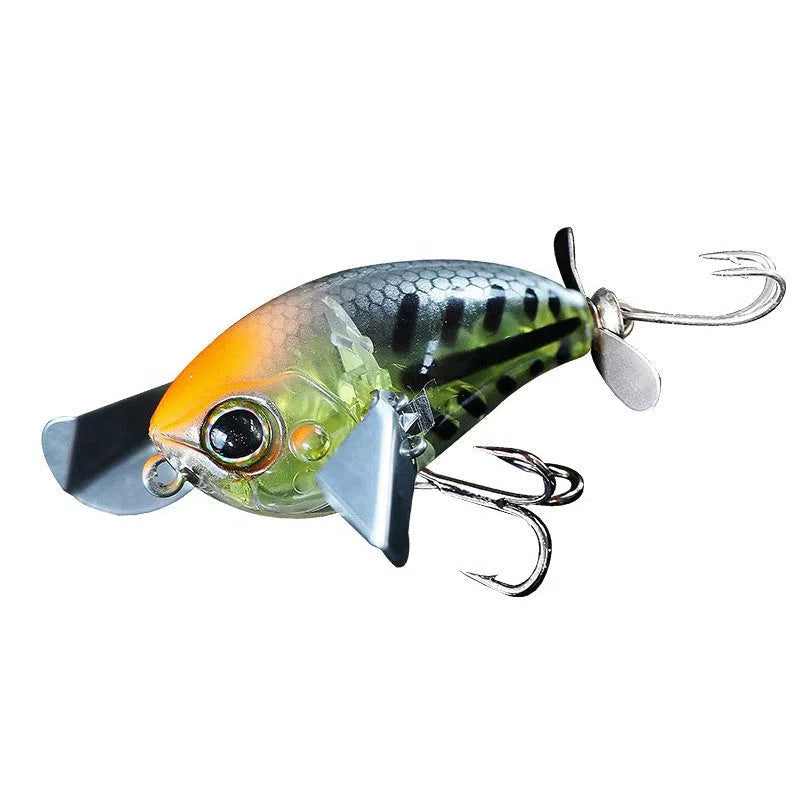 Jackall Micro Pompadour Lure-Lure - Small Surface-Jackall-Honebone Clear-Fishing Station