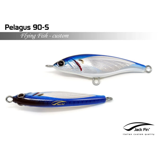 Jack Fin Pelagus Sinking Stickbait Lure-Lure - Poppers, Stickbaits & Pencils-Jack Fin-Flying Fish (Custom)-90S-Fishing Station