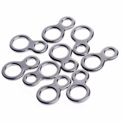 Jigstar Figure 8 Solid Rings-Terminal Tackle - Split & Solid Rings-JigStar-Medium-Fishing Station