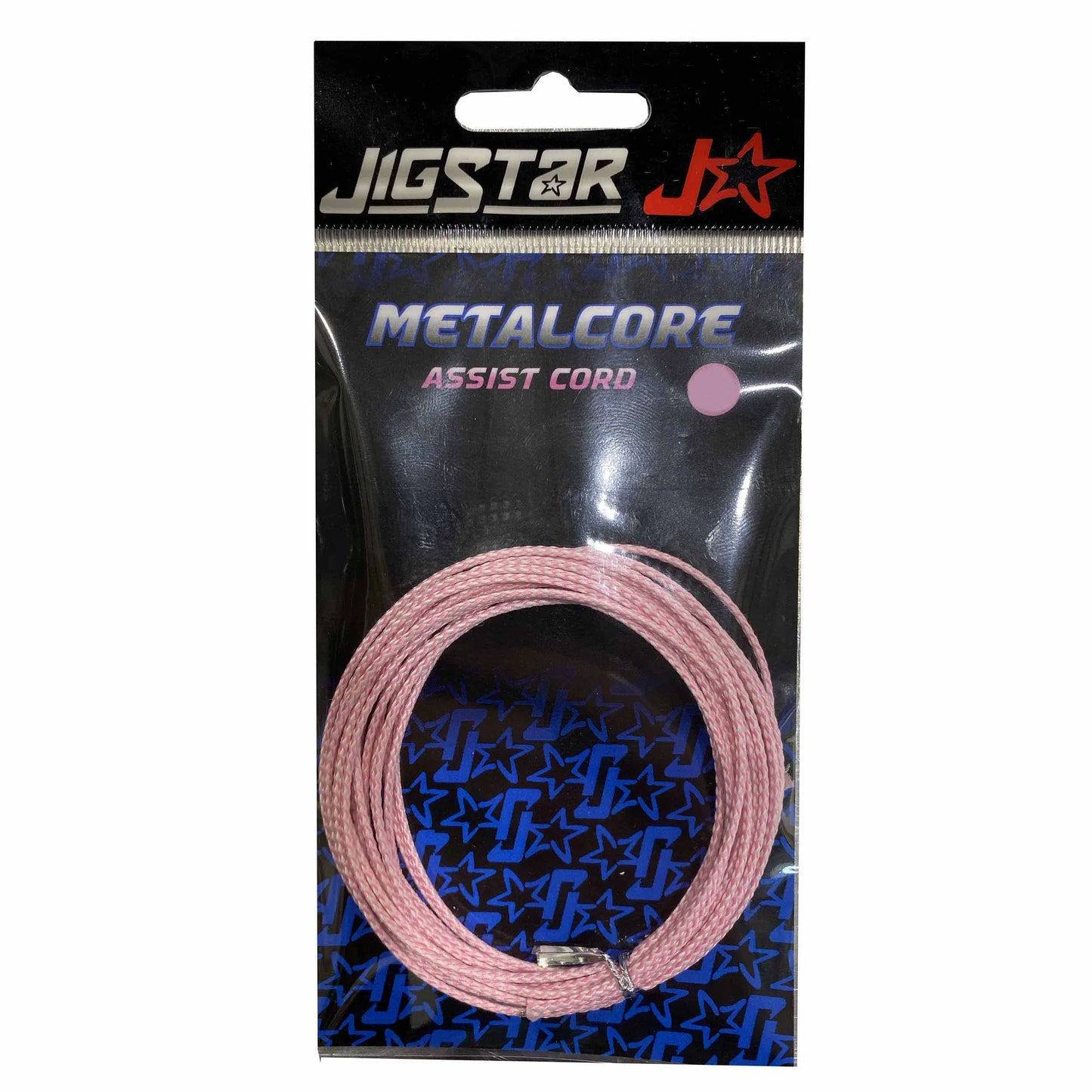 Jigstar Metalcore Assist Cord-Line - Assist Cord-JigStar-Pink-150lb-Fishing Station