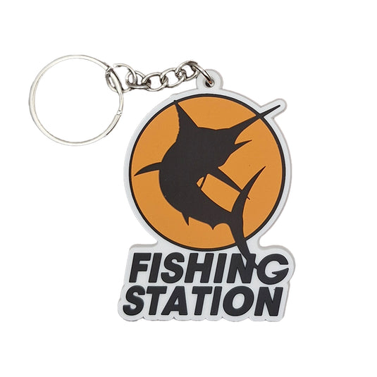 Fishing Station Keyring