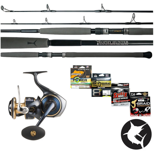 Kingfish/Mackerel/Reef Flats Combo - Topwater 805 / 25 Saltiga 10000-H