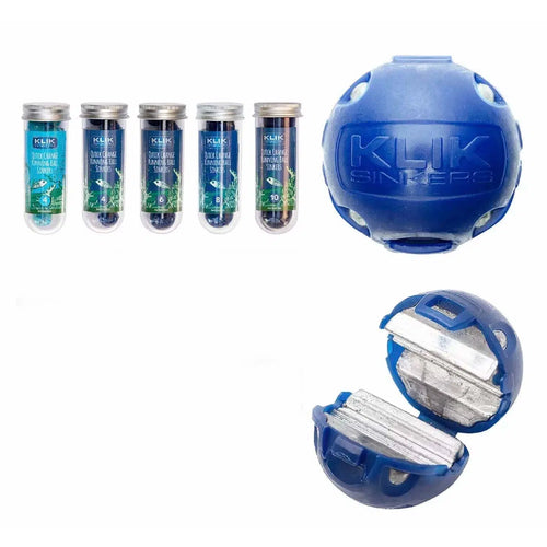 Klik Sinker-Terminal Tackle - Sinkers-Klik Sinkers-Blue-
