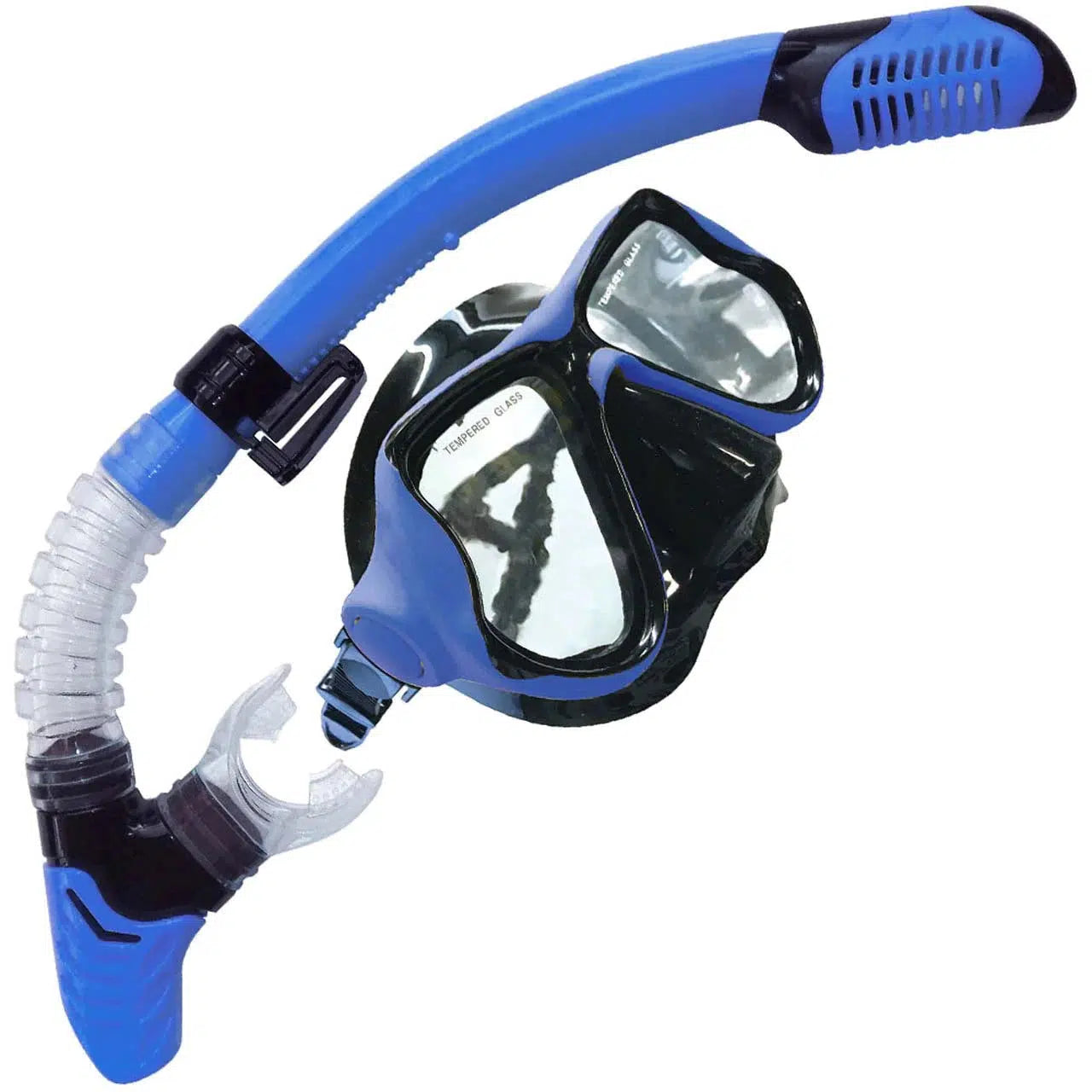 Land & Sea Ningaloo Mask/Snorkel Set-Snorkelling & Spearfishing-Land & Sea-Blue-Fishing Station