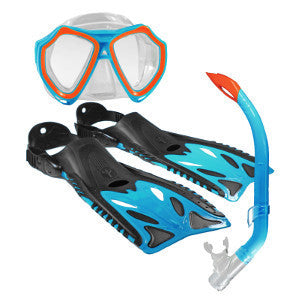 Land & Sea Nipper Snorkel Set-Snorkelling & Spearfishing-Land & Sea-Blue-Fishing Station