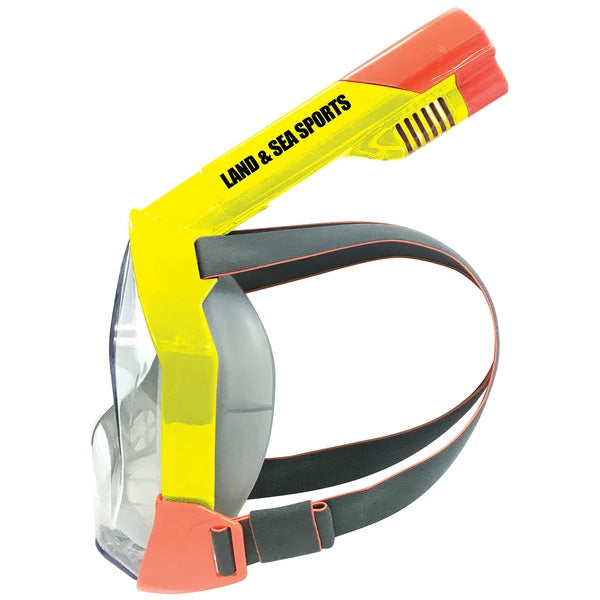 Load image into Gallery viewer, Land &amp; Sea Orpheus Full Face Mask-Snorkelling &amp; Spearfishing-Land &amp; Sea-Adult - Blue-Fishing Station
