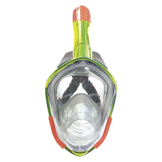 Land & Sea Orpheus Full Face Mask-Snorkelling & Spearfishing-Land & Sea-Junior - Yellow-Fishing Station