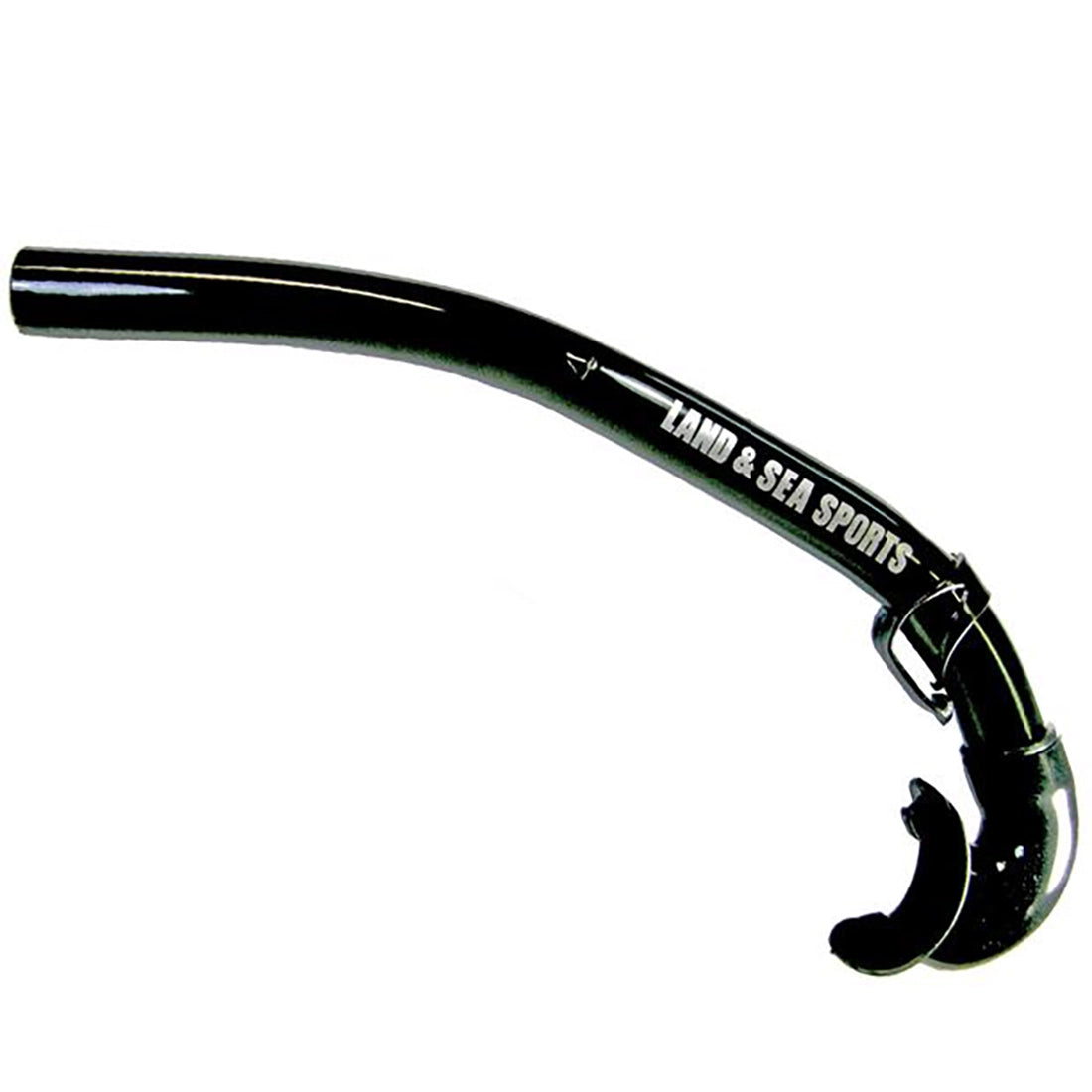 Land & Sea Spearo Black Snorkel-Snorkelling & Spearfishing-Land & Sea-Fishing Station