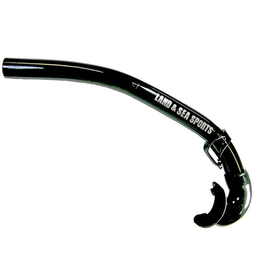 Land & Sea Spearo Black Snorkel-Snorkelling & Spearfishing-Land & Sea-Fishing Station
