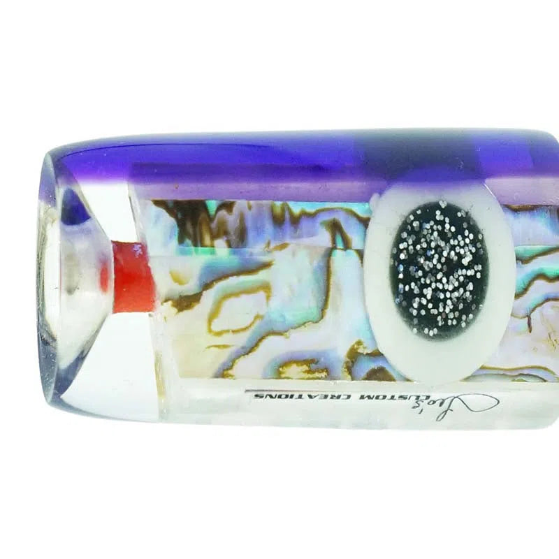 Load image into Gallery viewer, Leo&#39;s Lures 7&quot;-Lure - Skirted Trolling-Leo&#39;s Custom Creations-Purple Head-Fishing Station
