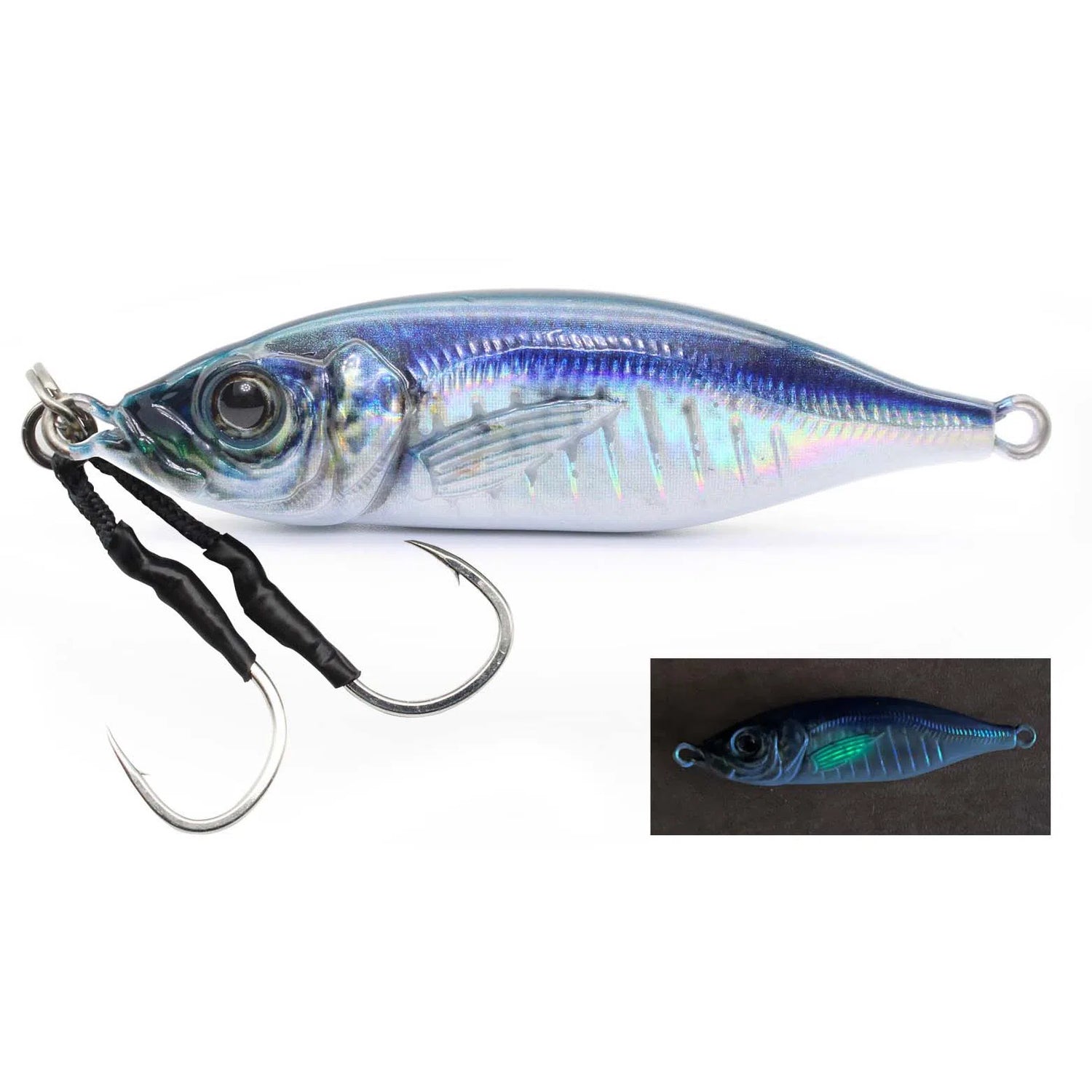 Little Jack Metal Adict Type 06 Jig-Lure - Jig-Little Jack-30g-02 Aji Glow Fin-Fishing Station