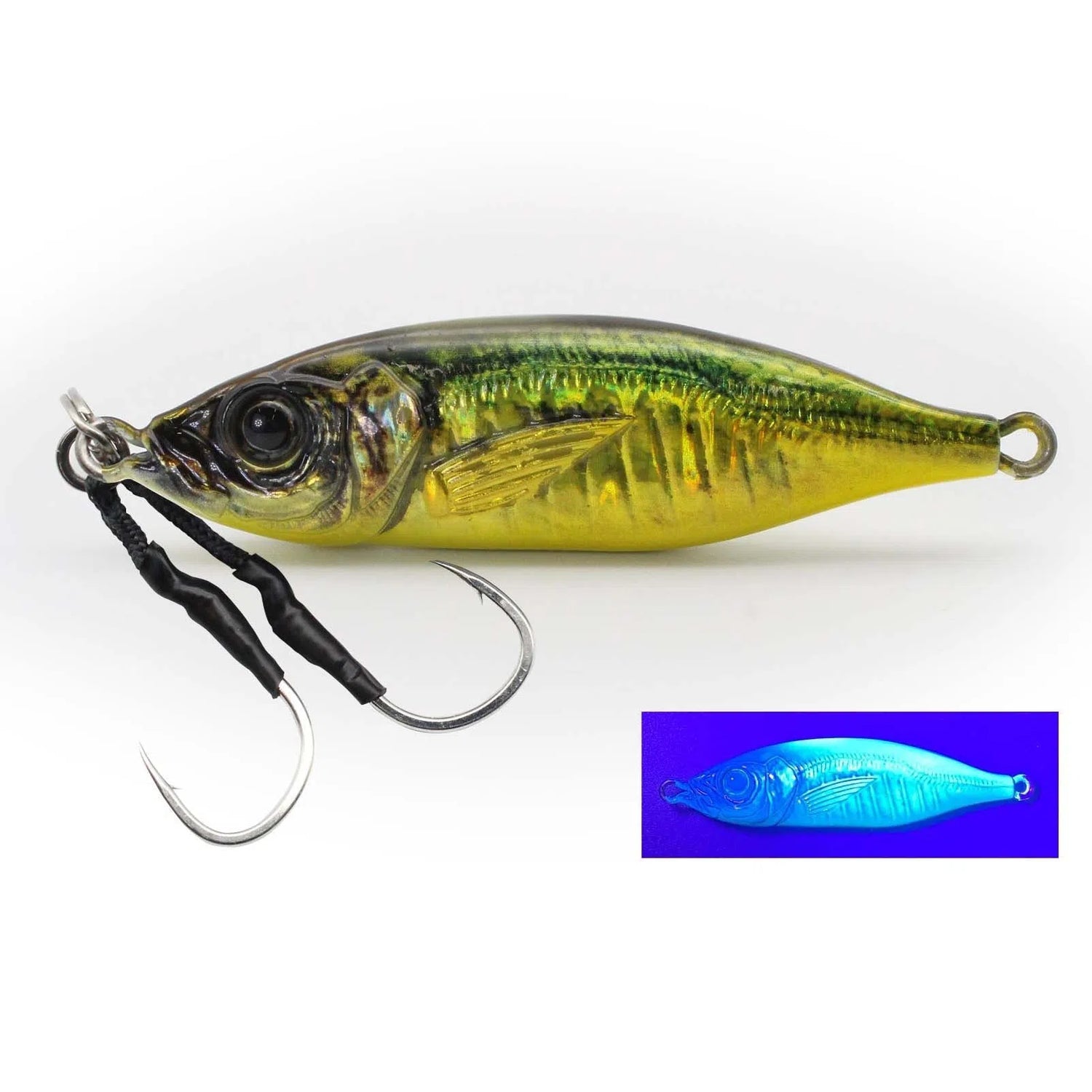 Little Jack Metal Adict Type 06 Jig-Lure - Jig-Little Jack-80g-05 Real Green Gold UV-Fishing Station
