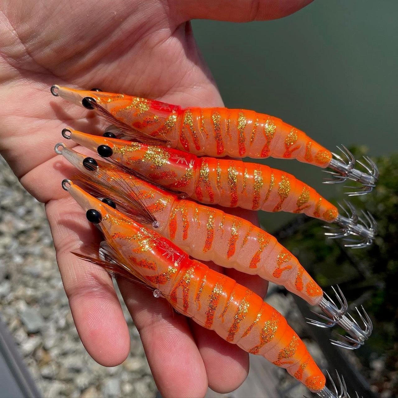 Little Jack Onliest Squid Jig-Lure - Squid Jigs-Little Jack-Size 3.0-#01 Suji-Prawn-Fishing Station