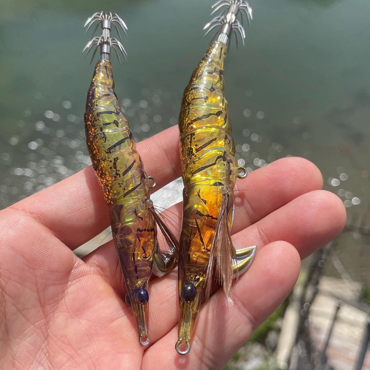 Little Jack Onliest Squid Jig-Lure - Squid Jigs-Little Jack-Size 3.0-#01 Suji-Prawn-Fishing Station
