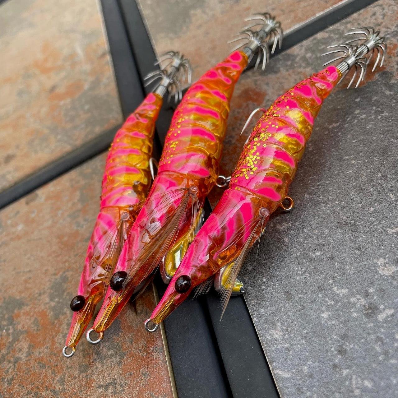 Little Jack Onliest Squid Jig-Lure - Squid Jigs-Little Jack-Size 3.0-#01 Suji-Prawn-Fishing Station